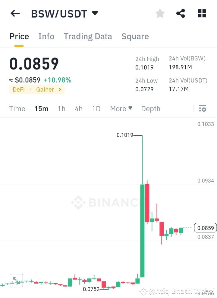 bsw/usdt'nin fiyat artışı %10,98'e ulaştı