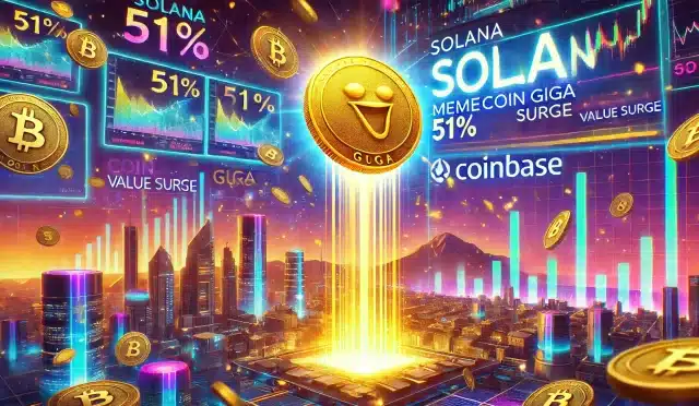 Solana Memecoin GIGA, Coinbase Listelemesiyle Yüzde 51 Değer Kazandı! 13 solana memecoin giga, coinbase listelemesiyle yüzde 51 değer kazandı!