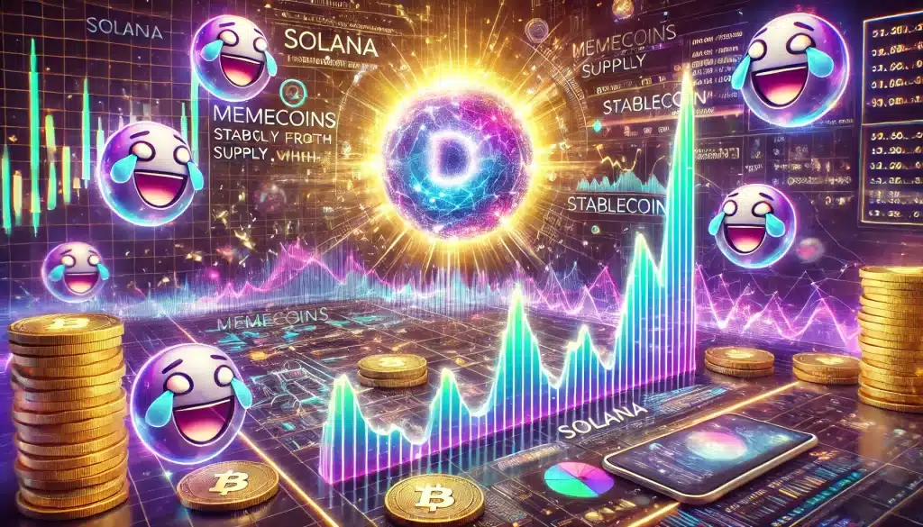 trump memecoin etkisi: solana'daki stabilcoin arzında rekor artış!